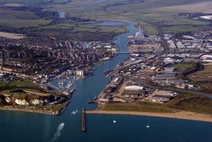 Newhaven port.