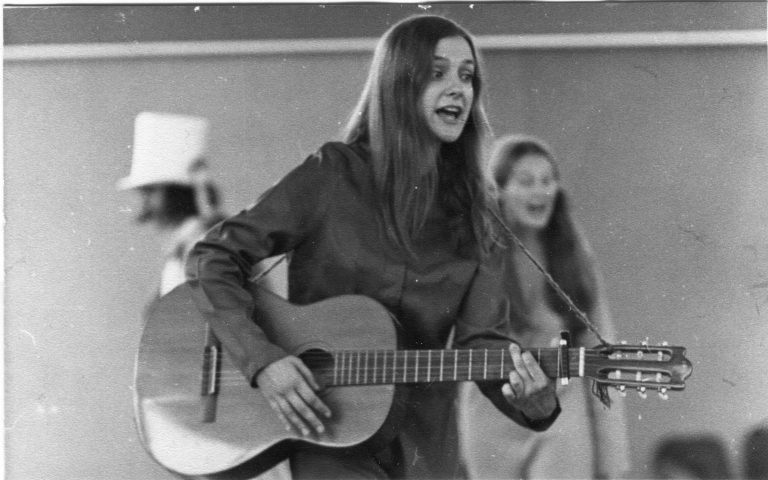 Viv with Vivid Children's Theatre 1975