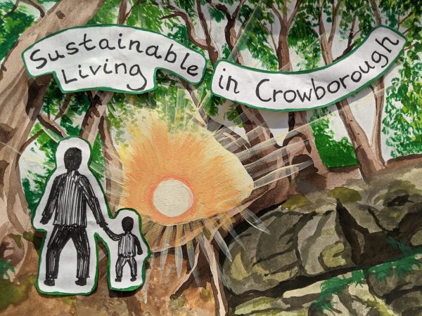 Banner of the group Sustainable Living in Crowborough.