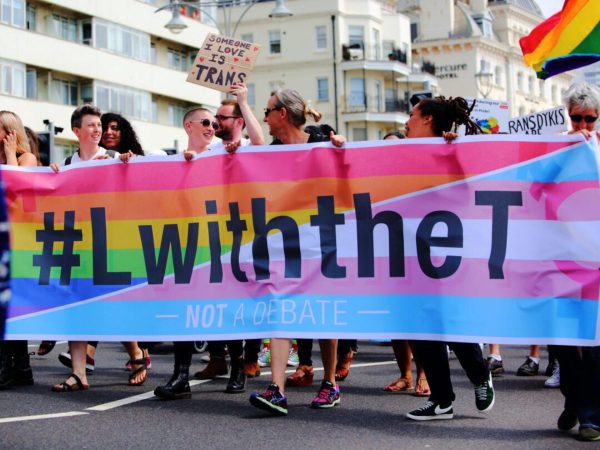 A movement is only as strong as its most marginalised.  A previous Trans Pride march in Brighton.