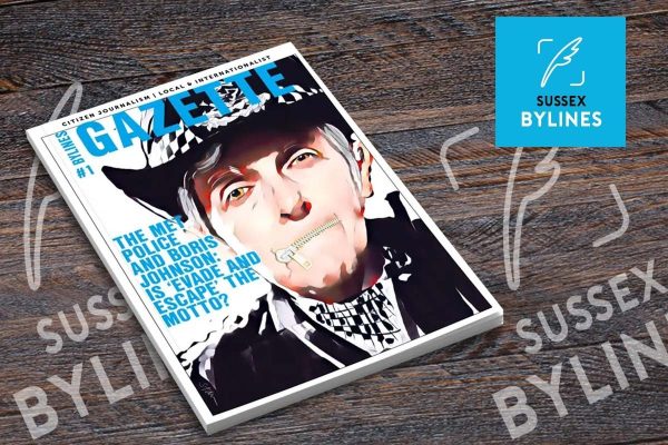Gazette cover - cartoon by Stan, graphics by Jayson Winters