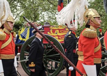 Image of Queen Elizabeth II’s funeral.