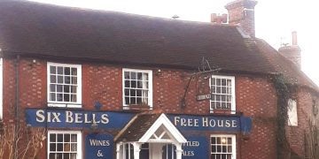 The Six Bells at Chiddingly.
