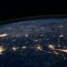 The Earth seen from space.