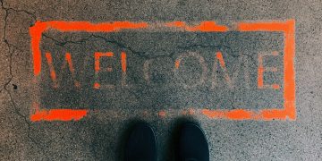 Welcome mat