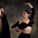 Two female dancers performing in Ceyda Tanc’s new work Kizlar.
