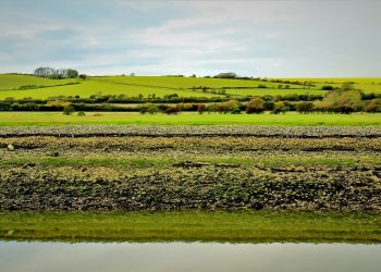 The Sussex countryside from the River Ouse