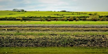 The Sussex countryside from the River Ouse