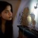 Elizabeth Isadora uses paper puppets to tell the story of Anastasia of Kyiv