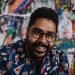 Portrait of a smiling Robin Belfield