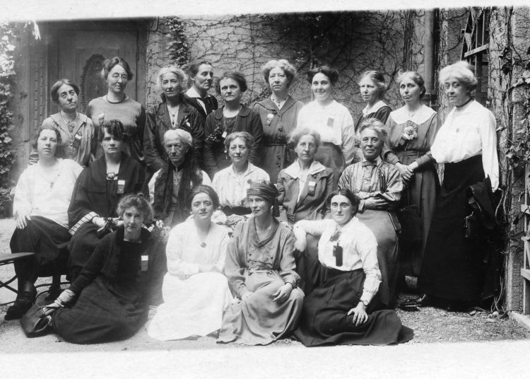 Women from the Women's International League for Peace and Freedom conference, Zurich 1919