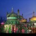 Brighton's Royal Pavilion illuminated in Brighton Festival 2016.
