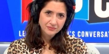 Sangita Myska on air at LBC