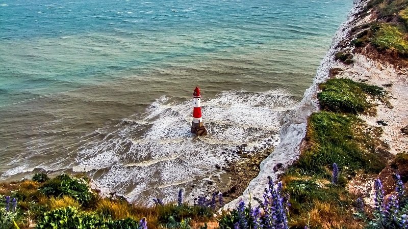 Beachy head and lighthouse