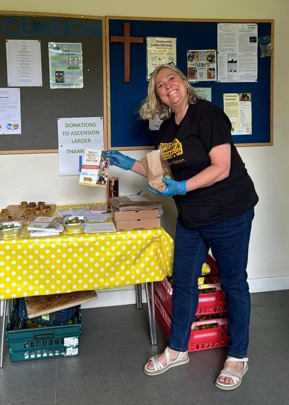 Donna Martin, Community and Events Manager, UK Harvest.