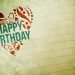 Notepad with Happy Birthday printed on it