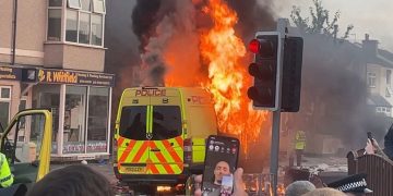 Southport riots 30 July 2024