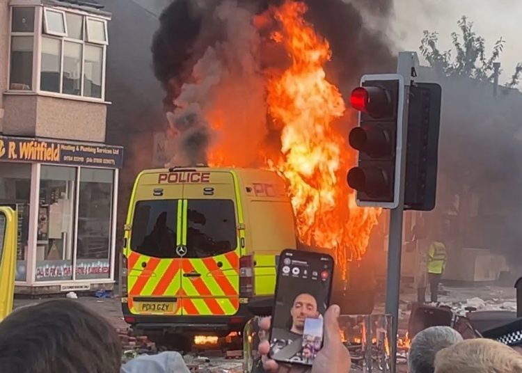 Southport riots 30 July 2024