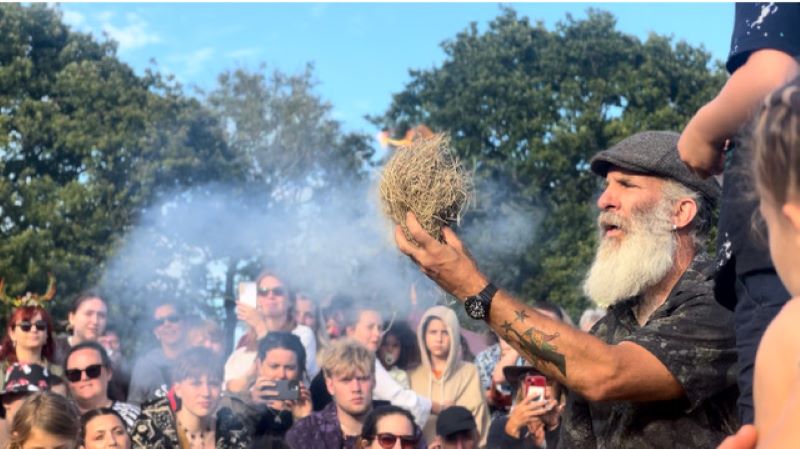 The fire ceremony