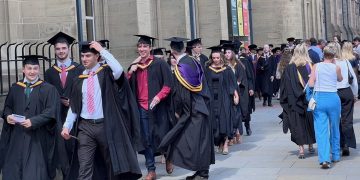 Manchester university students