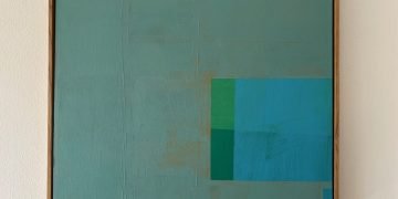 Sarah Blackaller abstract painting.