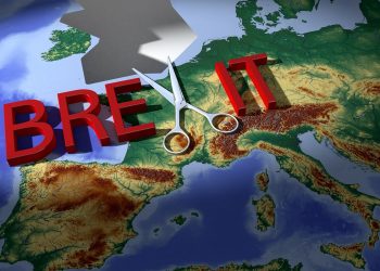 Brexit Map Scissors