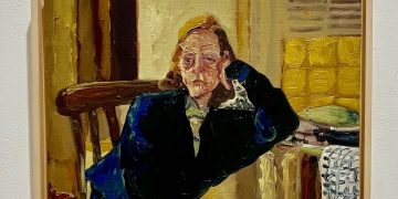 Susan, oil on canvas, Lou Blakeway.