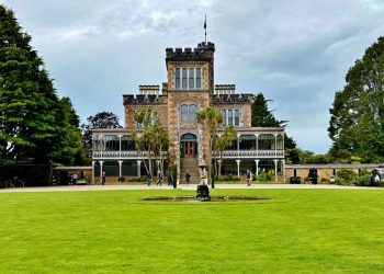 Larnach Castle overlooking Dunedin