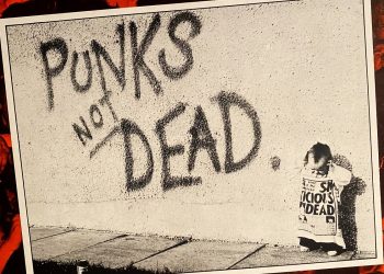 poster say Punks Not Dead