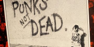 poster say Punks Not Dead