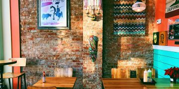 photo of a colourfully decorated restaurant