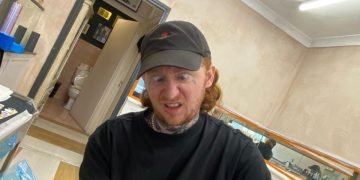 a photo of Frank Carter making a funny face