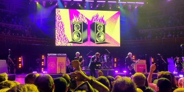 Sex Pistols performing on stage at Royal Albert Hall