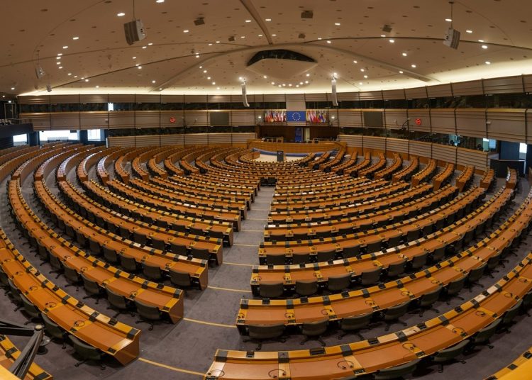 Hemicycle in the European Parliament