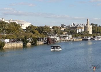 A view of Seville and its river