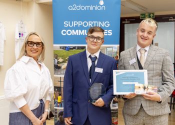 Chichester students Kiernan Hartman and Luke Watson