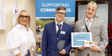 Chichester students Kiernan Hartman and Luke Watson