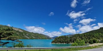 Stunning scenery on the ride from the Mediterranean to the UK. Photo: author