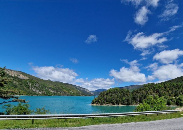 Stunning scenery on the ride from the Mediterranean to the UK. Photo: author