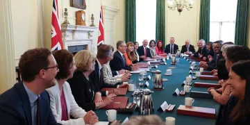 Prime Minister Keir Starmer hosts first Cabinet