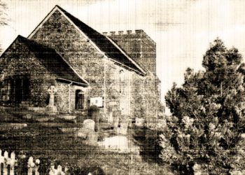 Church at Bramber in the heart of Sussex.