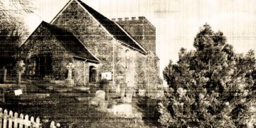 Church at Bramber in the heart of Sussex.