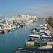 Yachts and luxury flats at Brighton Marina