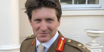 Army officer with a difference.
