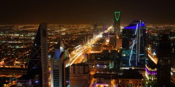 Riyadh at night