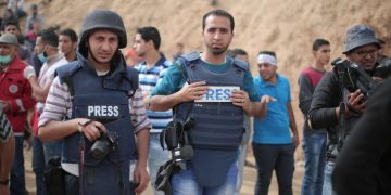 Palestinian press photographers