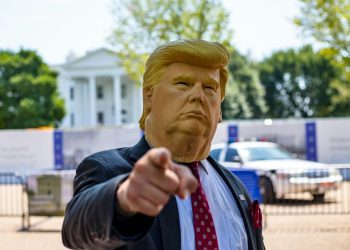 Donald Trump impersonator