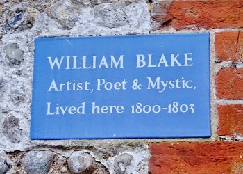 William Blake plaque