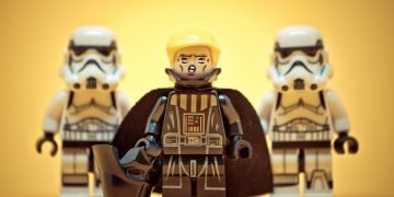 Trump as lego Darth Vader