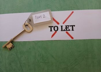 Key to a rental flat